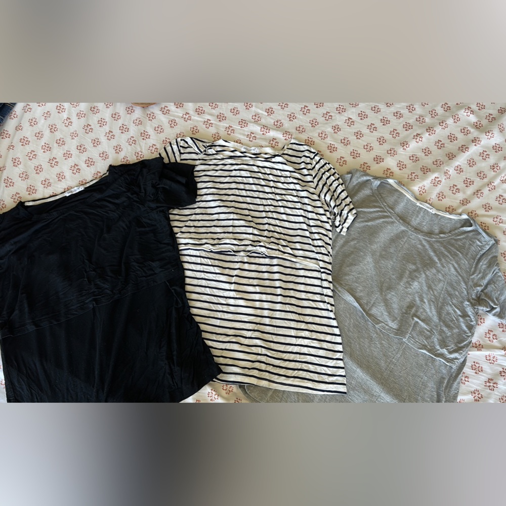 Nursing breastfeeding shirts
